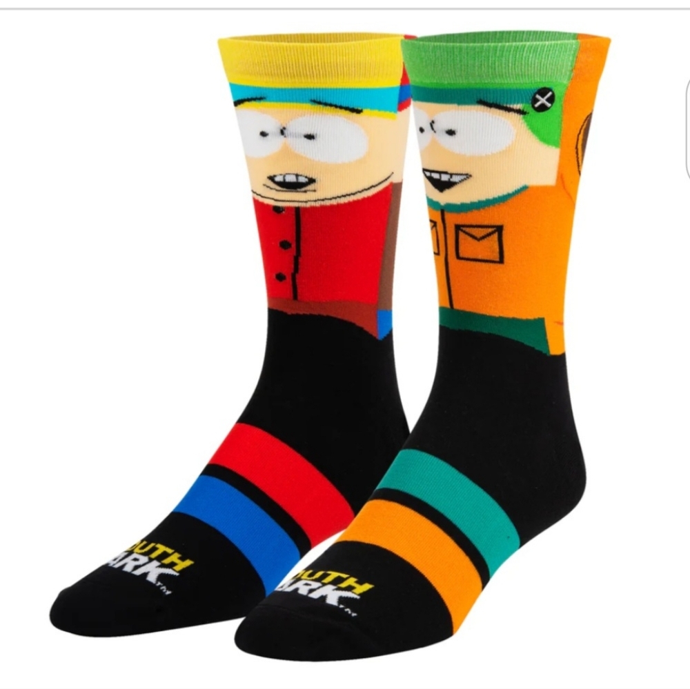 NWT South Park Gang Men's Crew Sock 8-12